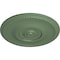 Ekena Millwork Raynor Ceiling Medallion (Fits Canopies up to 6"), Hand-Painted Athenian Green, 20 5/8"OD x 1 3/8"P CM20BEAGF - alternate 5
